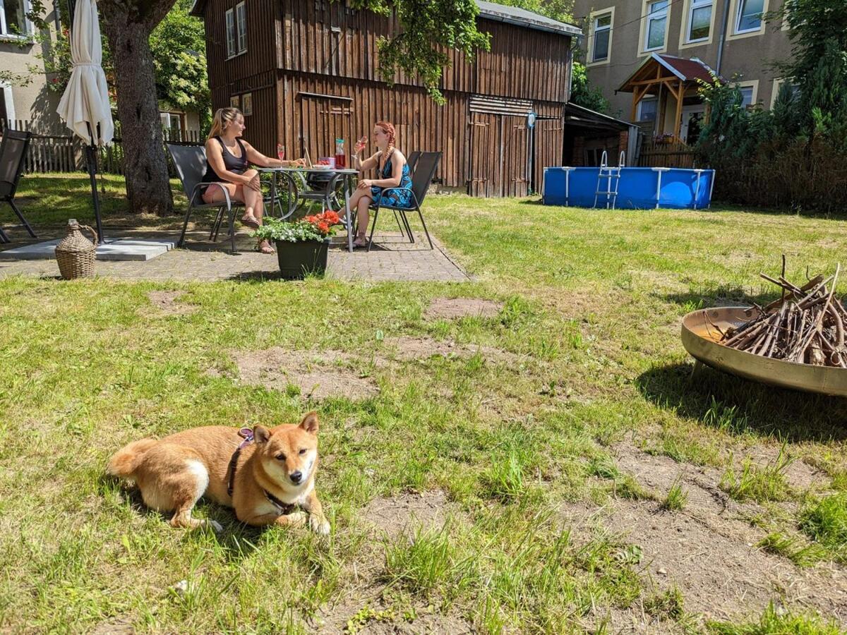 H2 - Urlaubsmagie - Garten, Pool, Terrasse, Grill Sebnitz Buitenkant foto