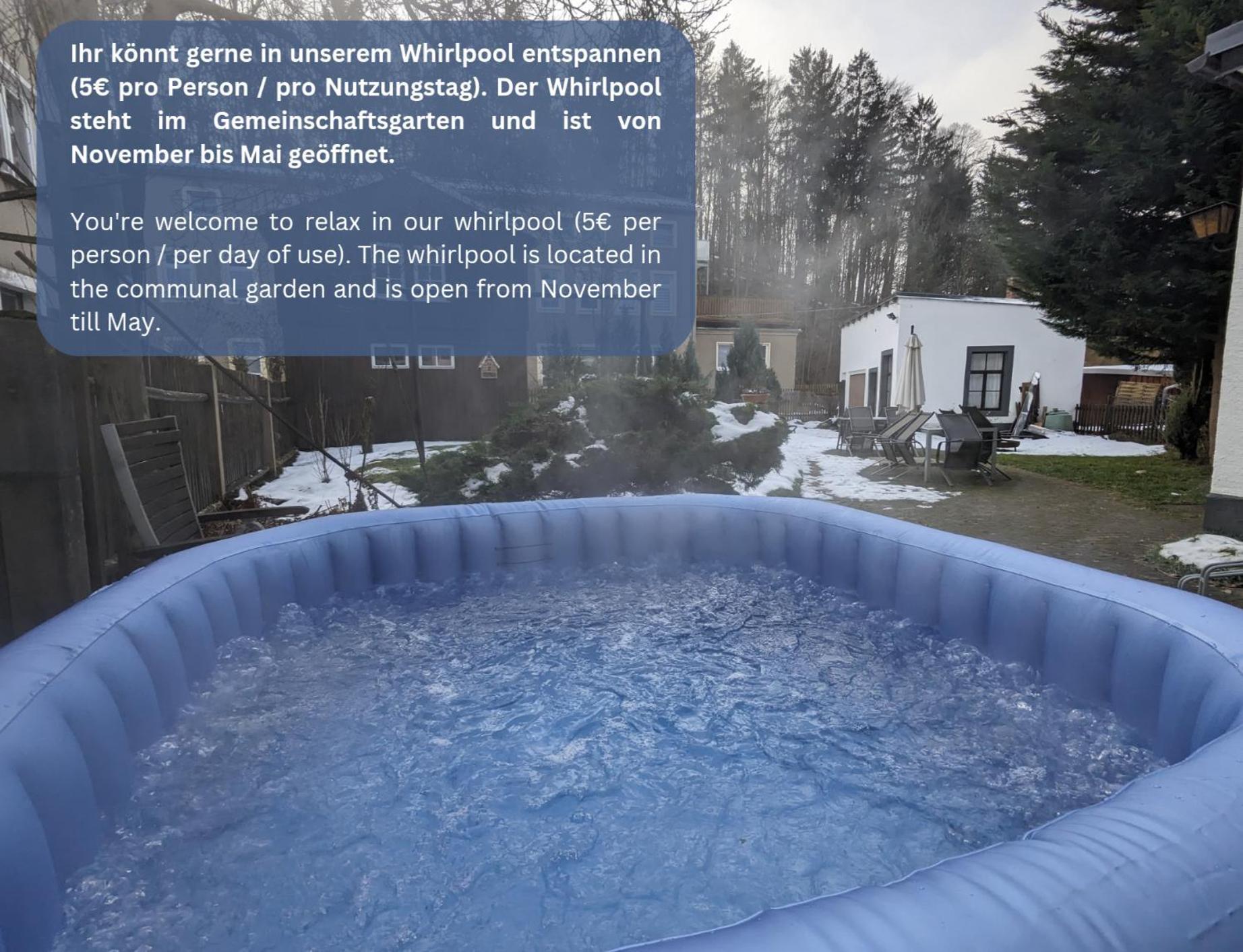 H2 - Urlaubsmagie - Garten, Pool, Terrasse, Grill Sebnitz Buitenkant foto